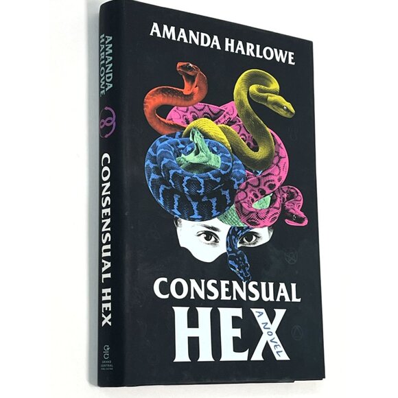 Consensual Hex Hardcover Book by Amanda Harlowe | Feminist Fantasy Fiction - Picture 2 of 5